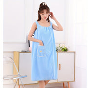 Ayollar uchun cho'miladigan, cho'tka bilan jihozlangan, hammomda spa foydalanish uchun ideal bo'lgan so'ruvchan kiyiladigan hammom sochi.