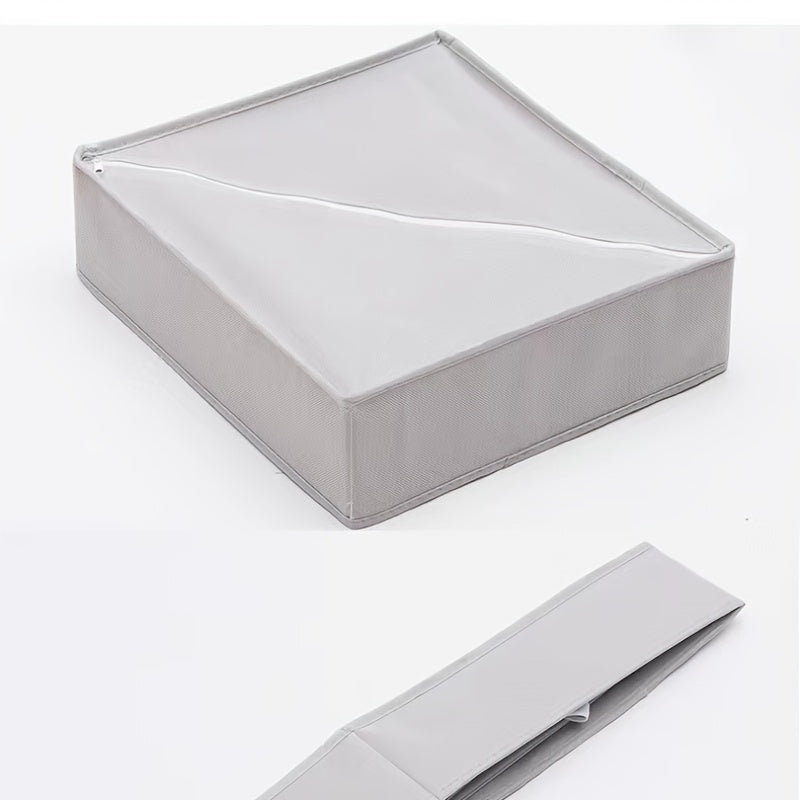 Foldable Storage Box for Socks and Underwear Closet Organizer Drawer Divider