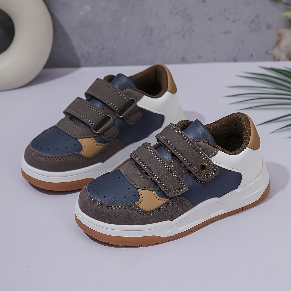 Детские мальчиков повседневные низкие кроссовки камуфляж нескользящие всесезонные