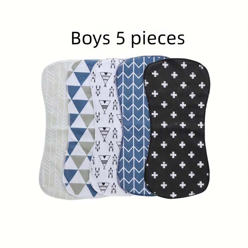 Newborn Baby Essentials Set with Bibs Wipes Shoulder Pads and More for Christmas Halloween Thanksgiving