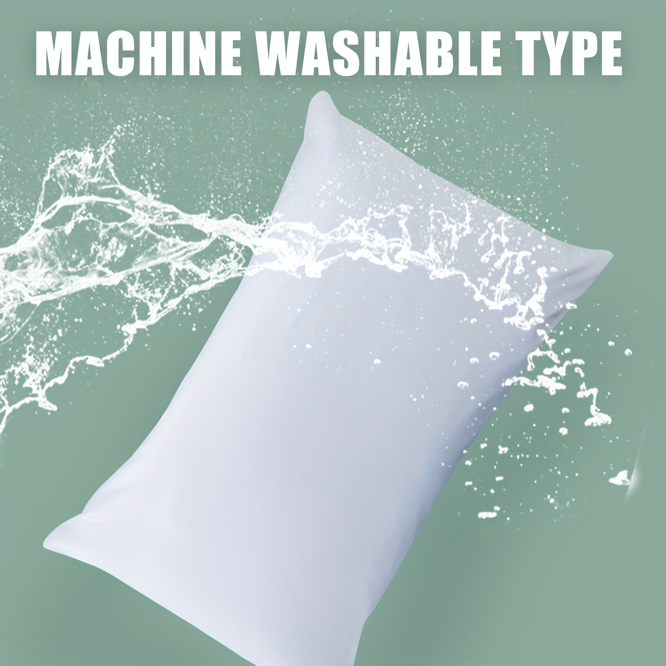 Waterproof Breathable Pillow Covers Set for Hypoallergenic Dustproof Soft Breathability