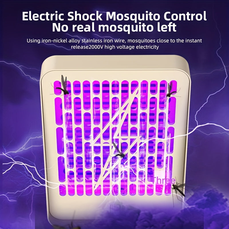 Dual-Purpose Mosquito Killer Lamp Mesh Design USB Powered Insect Trap