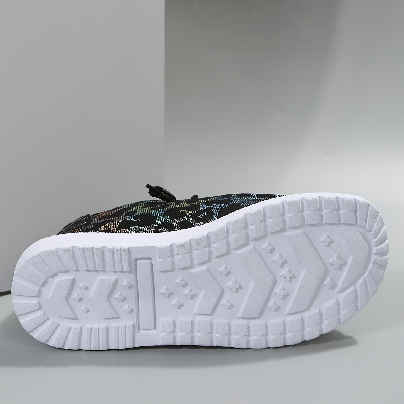 Women's Lace-Up Color Changing Flat Shoes for Casual and Sports Use 36-45 Large