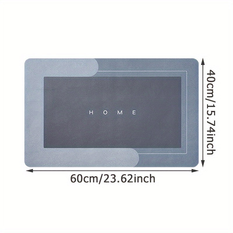 Ultra-absorbent 1 dona Diatom Loy Oshxona Gilami tabiiy kauchuk asosida, sirpanmaydigan yuzasi, tozalash oson. Oshxonalar, hammomlar, kirish joylari uchun mukammal. Qora rangda va bir nechta o'lchamlarda mavjud. Pol uchun ajoyib.