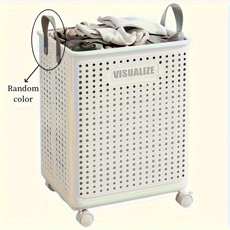 Large Capacity Breathable Laundry Basket for Home Bathroom Storage