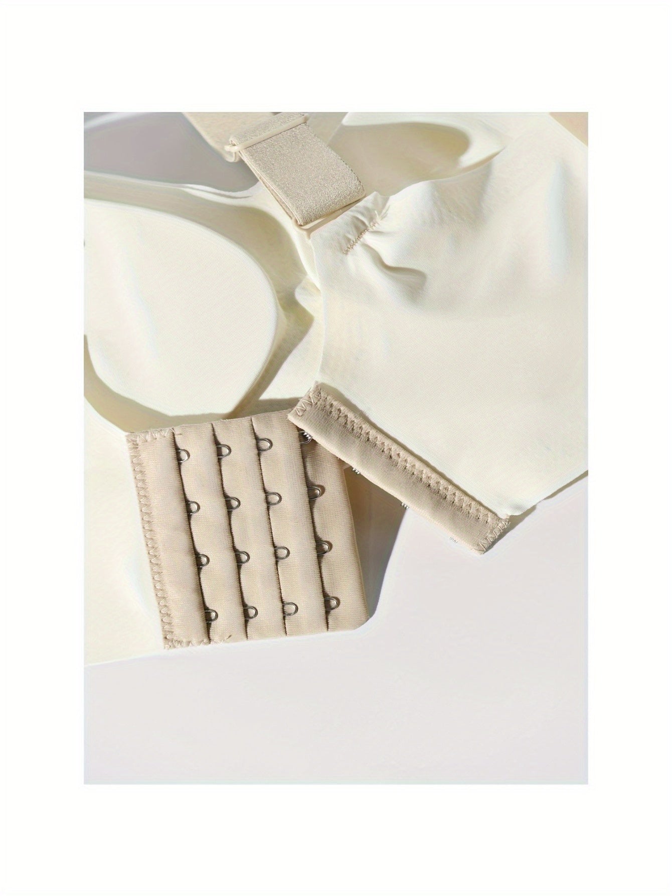 Women's Sports Bra Built-In Cup V-Neck Front Closure Yoga Running Comfortable