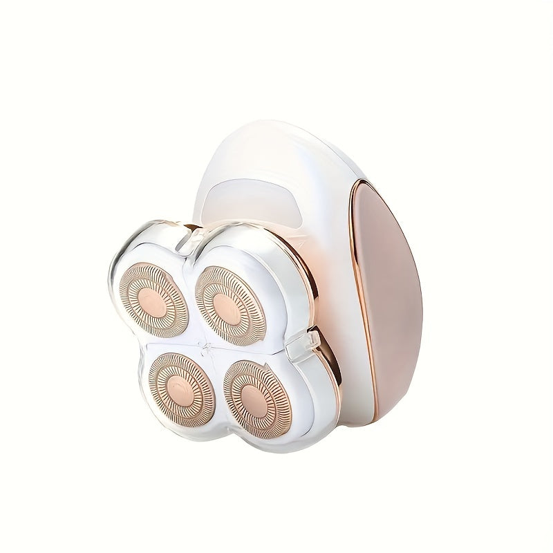 Women's Electric Razor with LED Light for Painless Leg Hair Removal