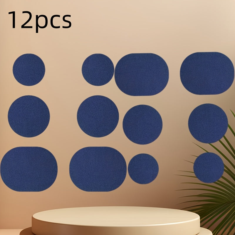 Self-Adhesive Shoe Repair Patches for Men and Women, Durable and Scratch-Resistant, 6 or 12 Pack