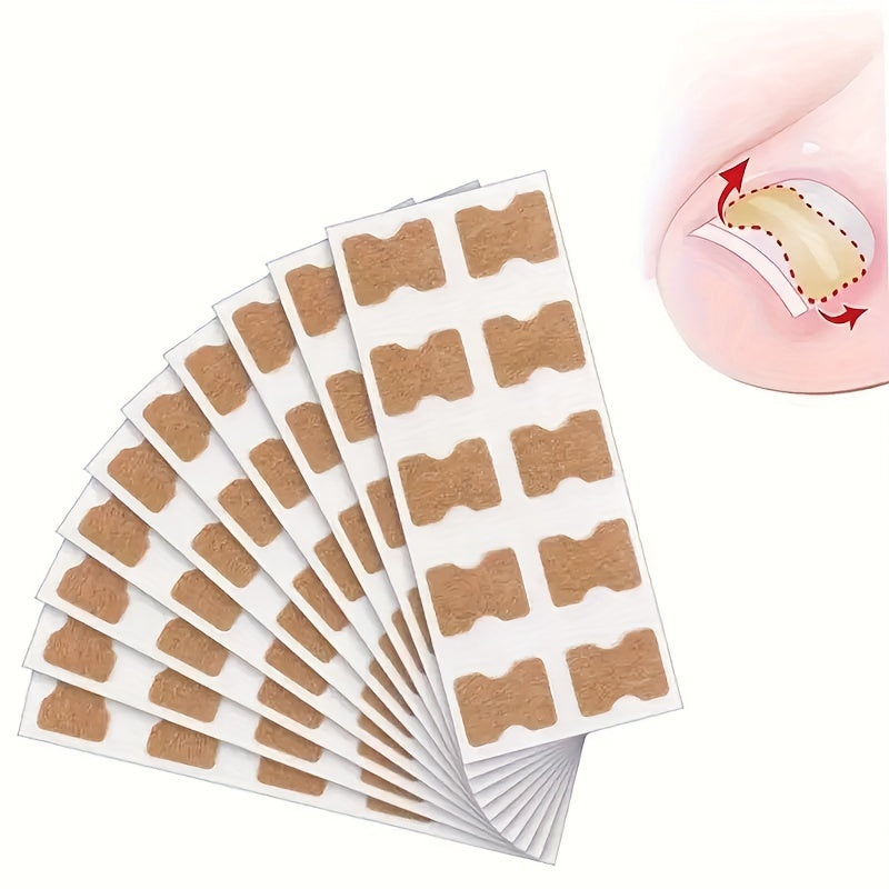 Toe Nail Correctors Packs of 50 100 200 Non-Woven Toenail Patches for Nail Repair