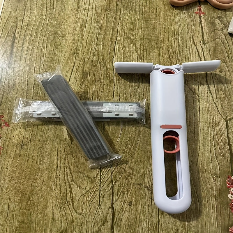 Bizning mustahkam Heavy-Duty Mini Mop'imizni qo'lga oling - nam va quruq foydalanish uchun mukammal! U kengaytirilishi, 360° aylanishi va oshxonangiz, hammom, yashash xonasi yoki avtomobilingizning har qanday burchagida oson tozalanishi mumkin.