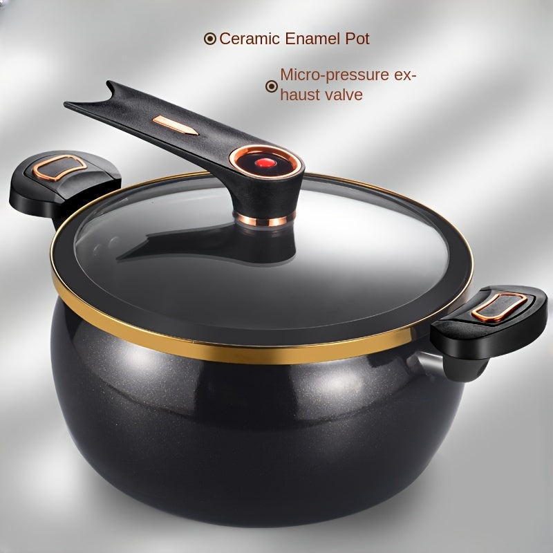 8L qumushdan yasalgan idish, qopqog' bilan, sho'rva, sho'rva va qaynash uchun, idish yuvish mashinasiga mos, induksiya, gaz, elektr pechlariga mos keladi