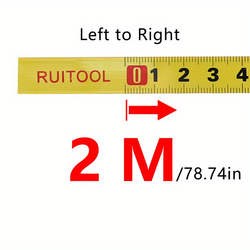 Self-Adhesive Tape Measure Iron 0.5 Inch Wide Metric Scale for Woodworking