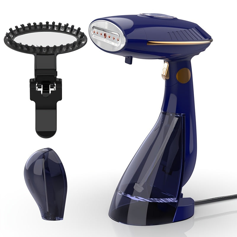 PANCERKA 1500W Портативный паровой утюг: Быстрый разогрев за 30 секунд, защита от перегрева, большой водяной бак, вертикальная глажка, стабильная подача пара для эффективного удаления складок, европейский стандарт