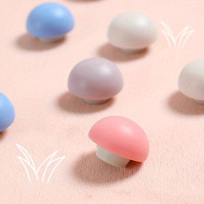 Set of 6 or 8 Mushroom Head Bedding Clips for Securing Sheets and Quilts