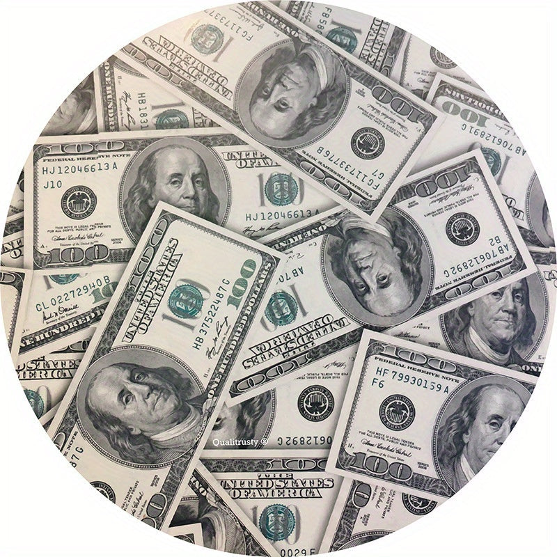 Round Flannel Throw Blanket for Couch Sofa Bed Camping Travel Soft Warm Multi-Purpose Gift