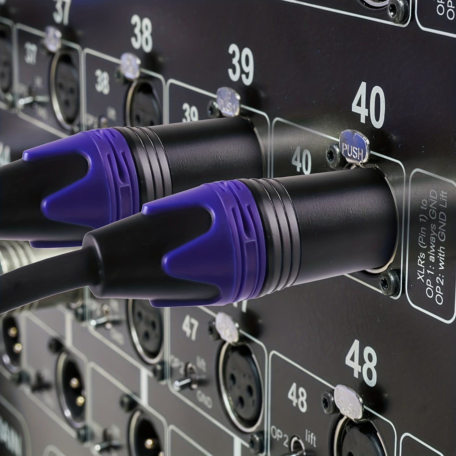 3-Pin XLR Female to Dual XLR Male Y-Splitter Cable for Stereo Microphone Balanced Audio