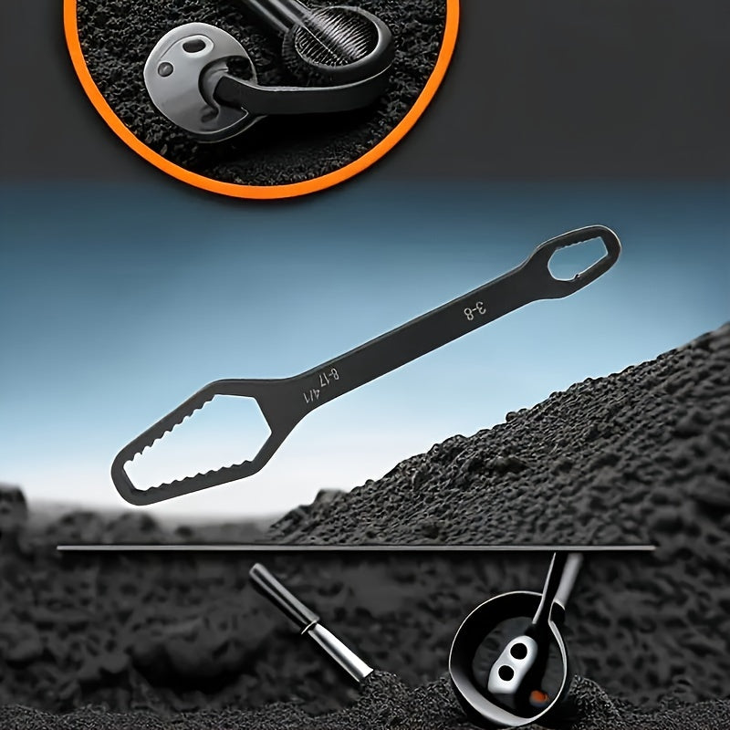 Universal Double-Headed Torx Wrench Adjustable 3-17mm Toolbox Tool