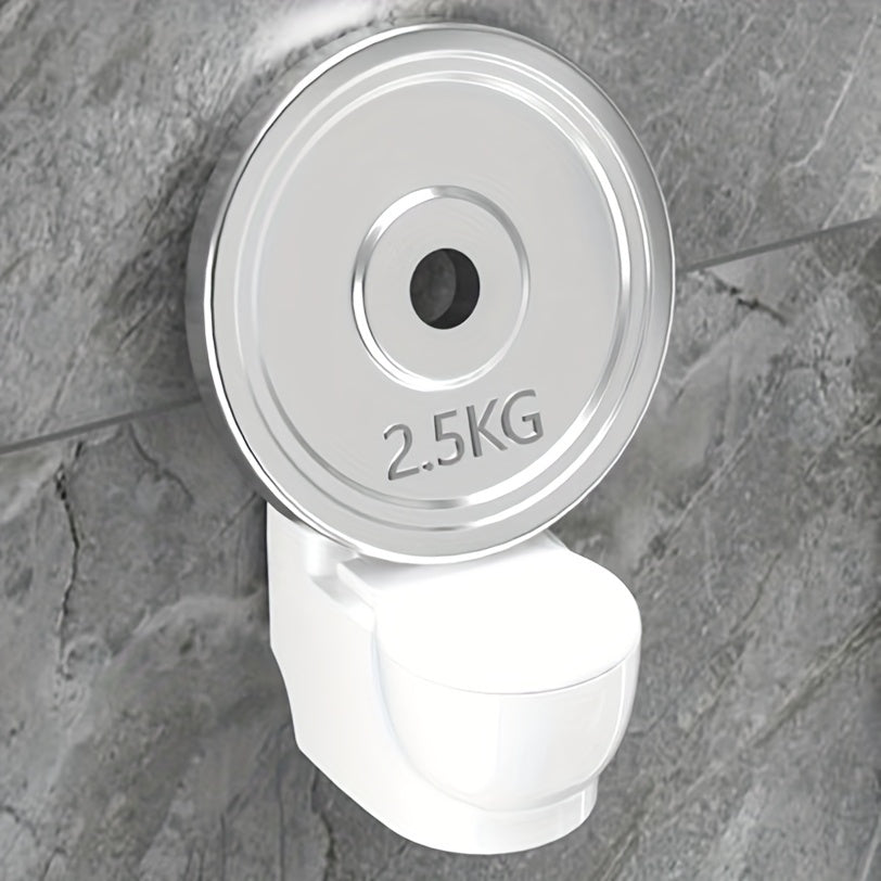 Toilet Shaped Ashtray with Lid Wall-Mountable Metal Plastic Cover for Home and Bedroom