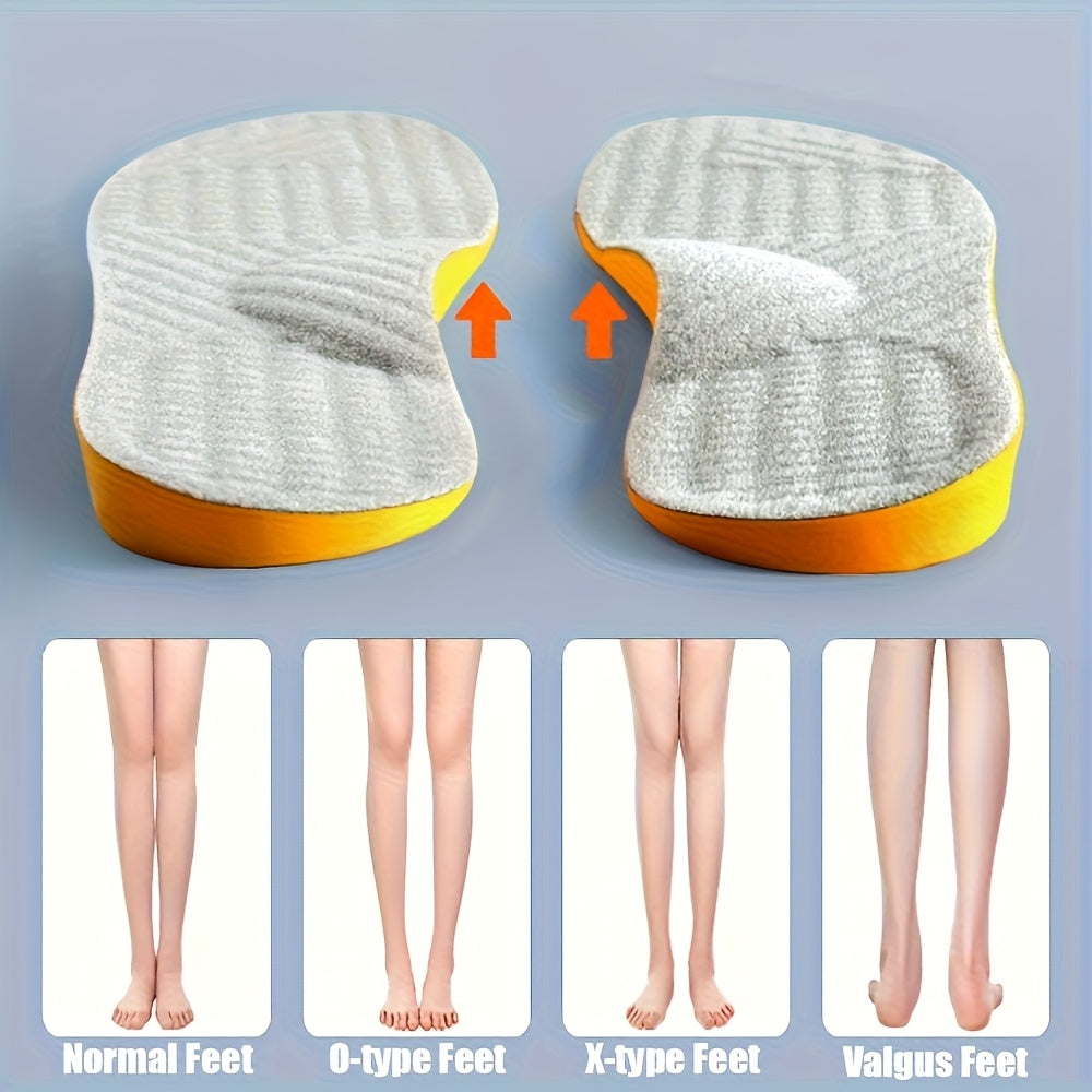 Adult Male Female Cuttable Insoles Foam Foot Support for Shoes Boots Sneakers