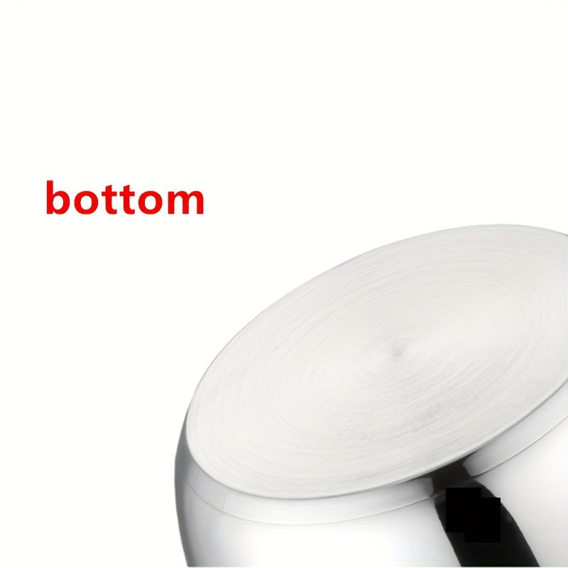 Stainless Steel Double-Layer Steamer Pot with Transparent Lid and Composite Bottom