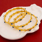 Women's Gold Open-Ended Bracelets for Festival Gift and Fashion Statement