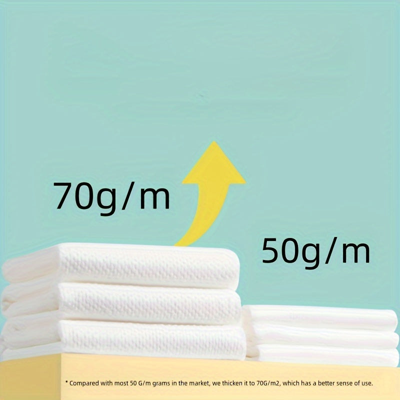 3-Piece Disposable Towel Set Large Soft Travel Gym Outdoor Individually Wrapped