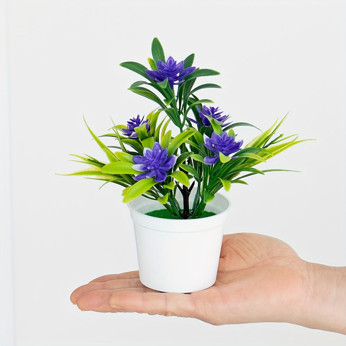 Artificial Lotus Pond Plant 5-Head Artificial Water Garden Decor for Home and Outdoor