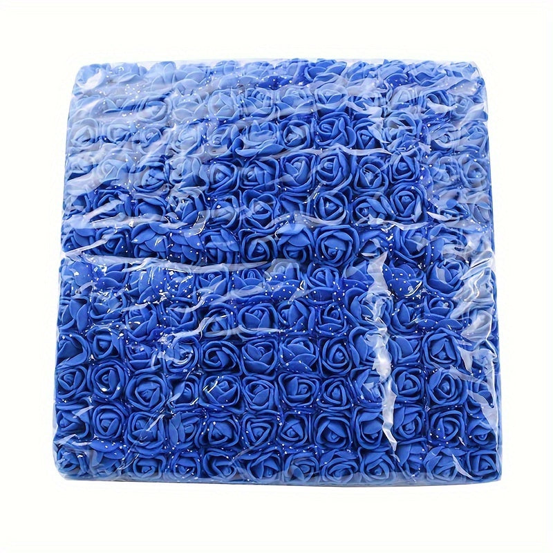 Mini Foam Roses 2cm for DIY Wedding Bouquets Scrapbooking Home Decor