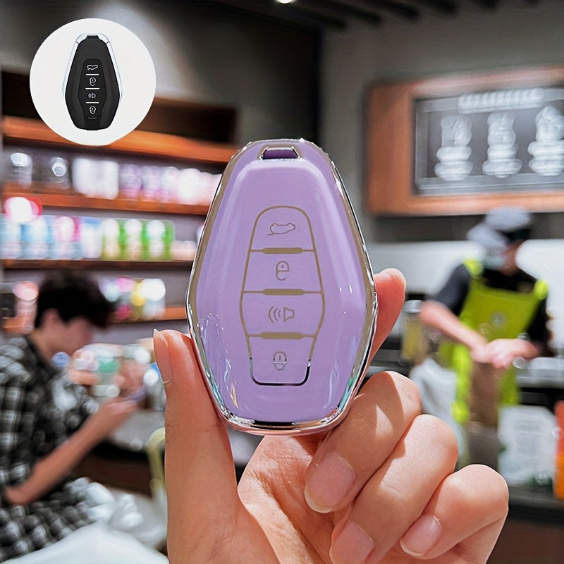 Premium TPU Key Fob Cover for Car Remote Protects Scratch-Resistant Durable Shell