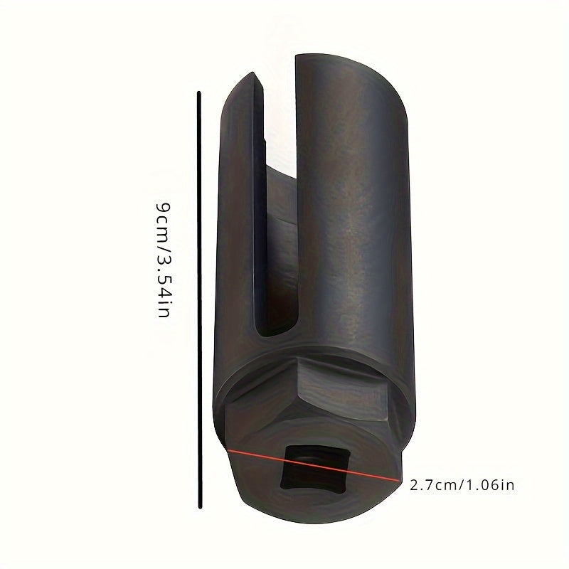 Универсальный инструмент для разборки гильзы кислородного датчика, черный, узкий рот