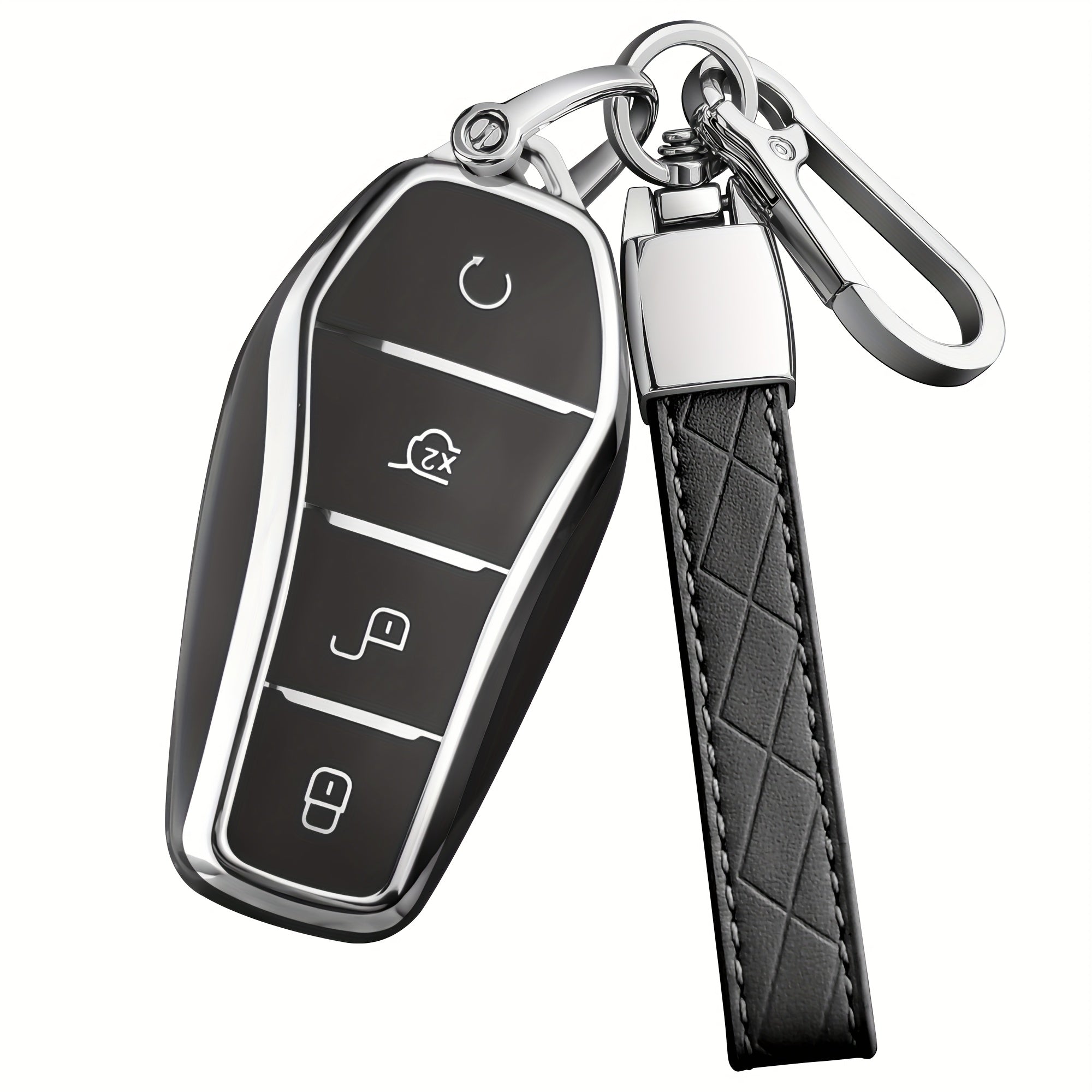 Car Key Cover TPU for EV Remote Key Ring Holders 2018-2022