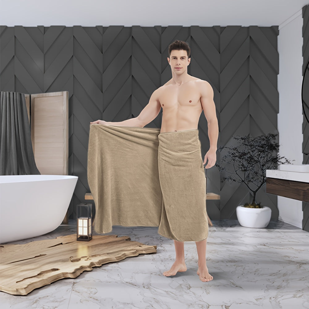 Microfiber Towel 88.9cm x 177.8cm Quick-Dry Absorbent Lightweight for Shower Beach Pool