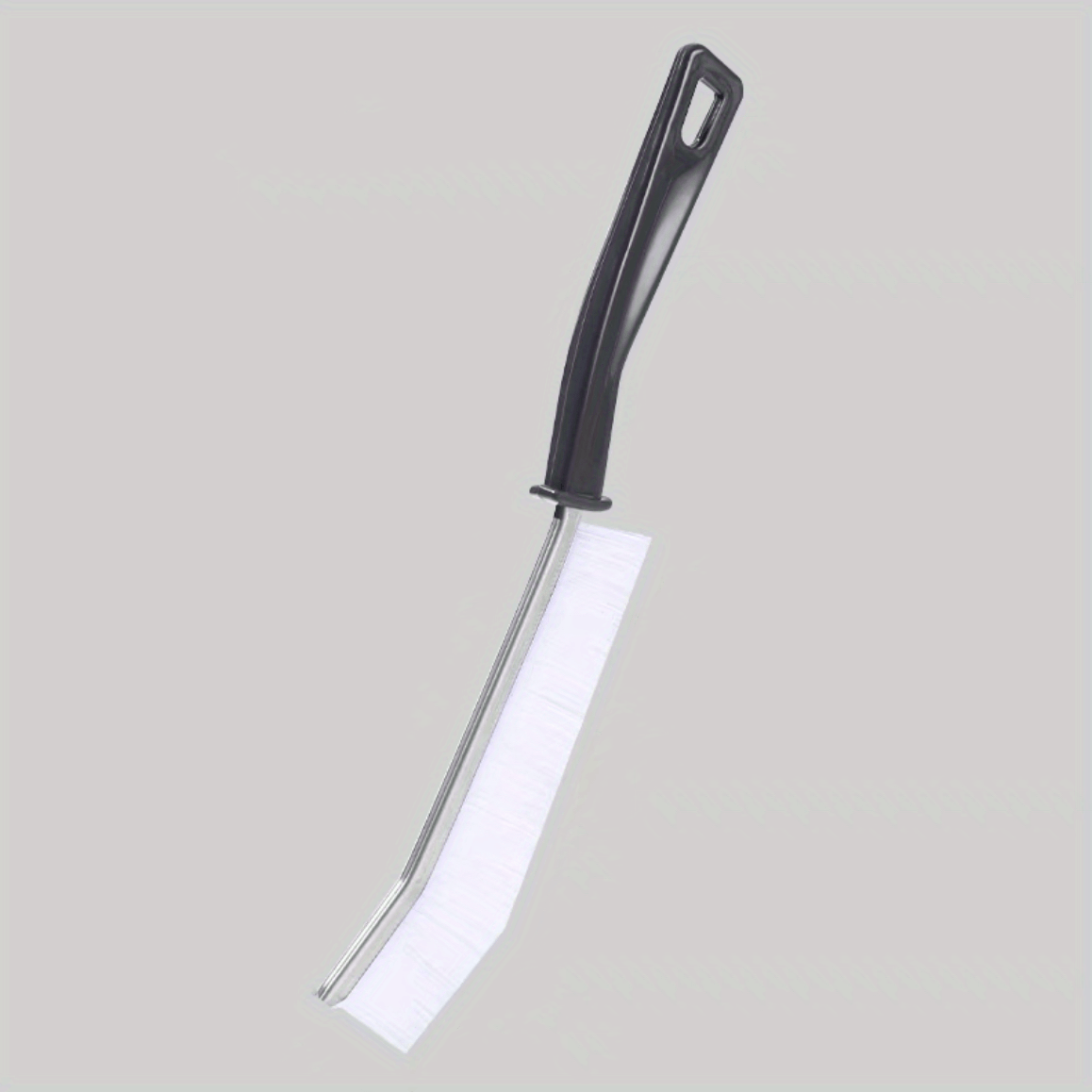 Многофункциональный инструмент для уборки дома: 1 шт. щетка с жесткой щетиной для чистки щелей в ванной, углов туалетной и кухонной плитки, а также оконных швов.