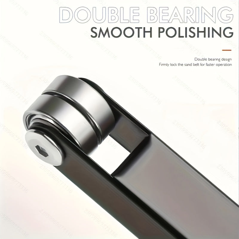 Amoladora angular de 100mm con soporte para pulido de madera y metal