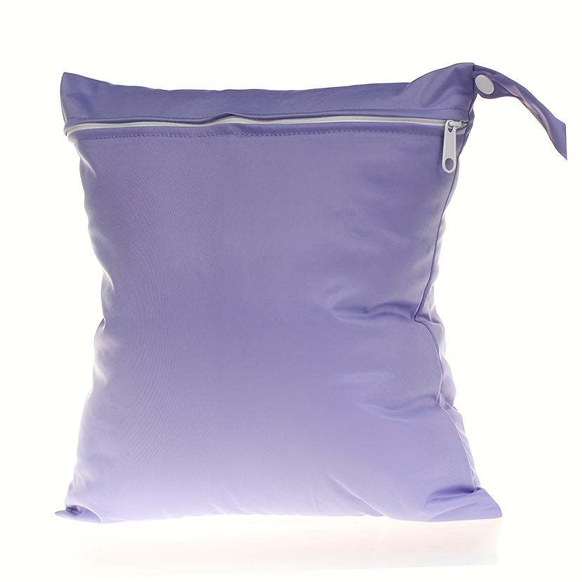 Suv o'tkazmaydigan almashtirish sumkasi pampers, siydik yostiqlari, sport, suzish va nam buyumlar uchun - yuvilishi mumkin va quruq ham, nam ham foydalanish uchun mos.