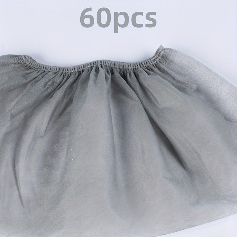 Disposable Shoe Covers Thick Non-Woven Fabric Indoor Outdoor Pack of 20-80