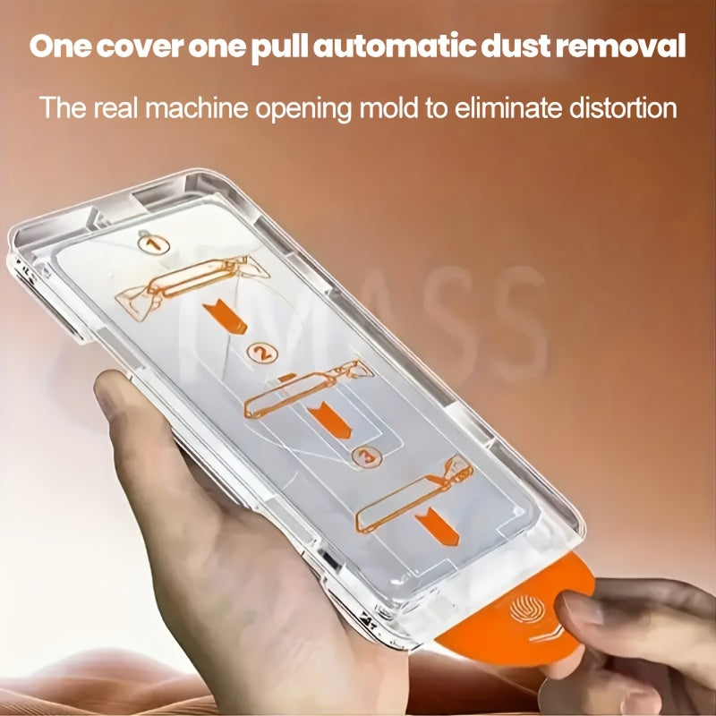 2pcs 4K Ultra HD Tempered Glass Screen Protectors for Samsung Galaxy Models Glossy Finish Scratch-Resistant