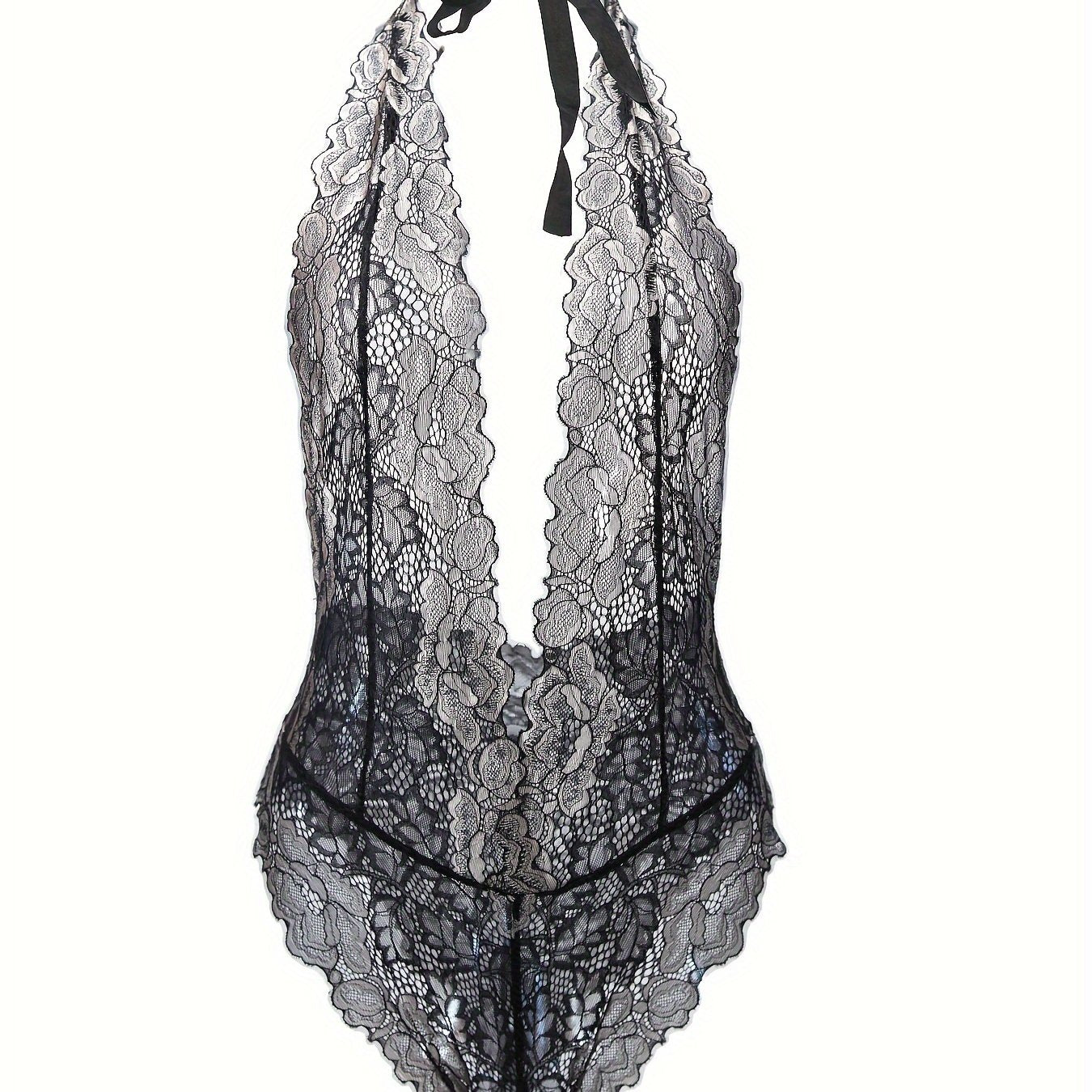 Six-Color Lace Strap-On Lingerie for Women with Adjustable Fit