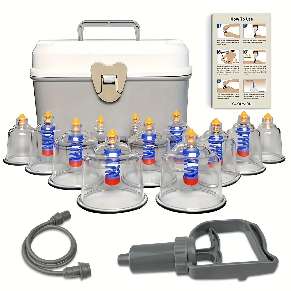 Cupping Massage Set for Muscle and Joint Pain Relief Professional Therapy Equipment