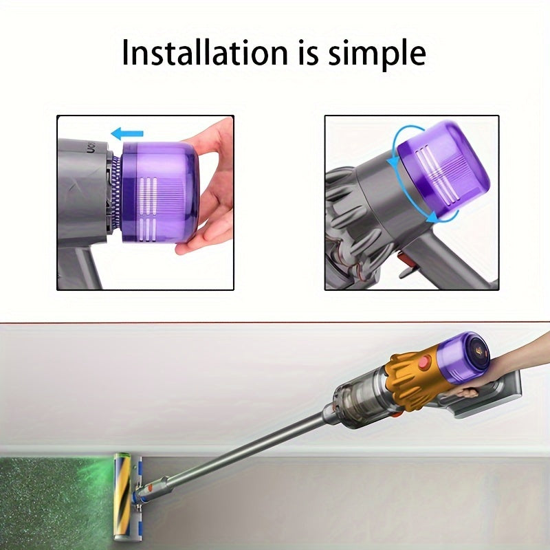 3 dona HEPA changyutgich filtri almashtirish uchun Dyson V12 Slim Absolute Detect