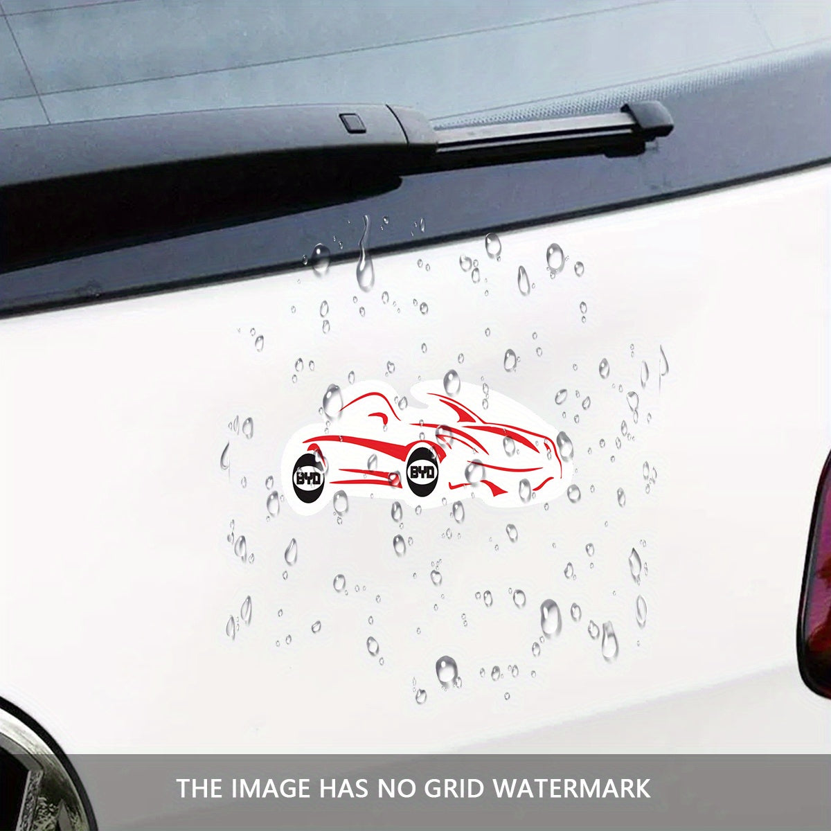 4 шт. автомобильных виниловых наклеек на бампер водонепроницаемых матовых самоклеящихся наклеек