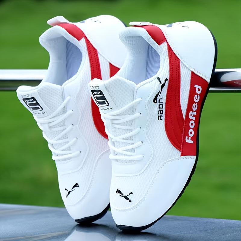 Дышащие унисекс спортивные кроссовки с противоскользящими подошвами и повседневным, модным дизайном.