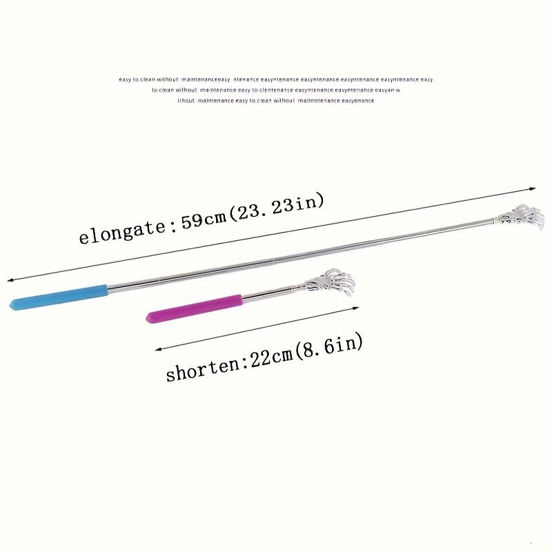 Telescopic Massager for Elderly Men Gentle Tickling Handheld Device