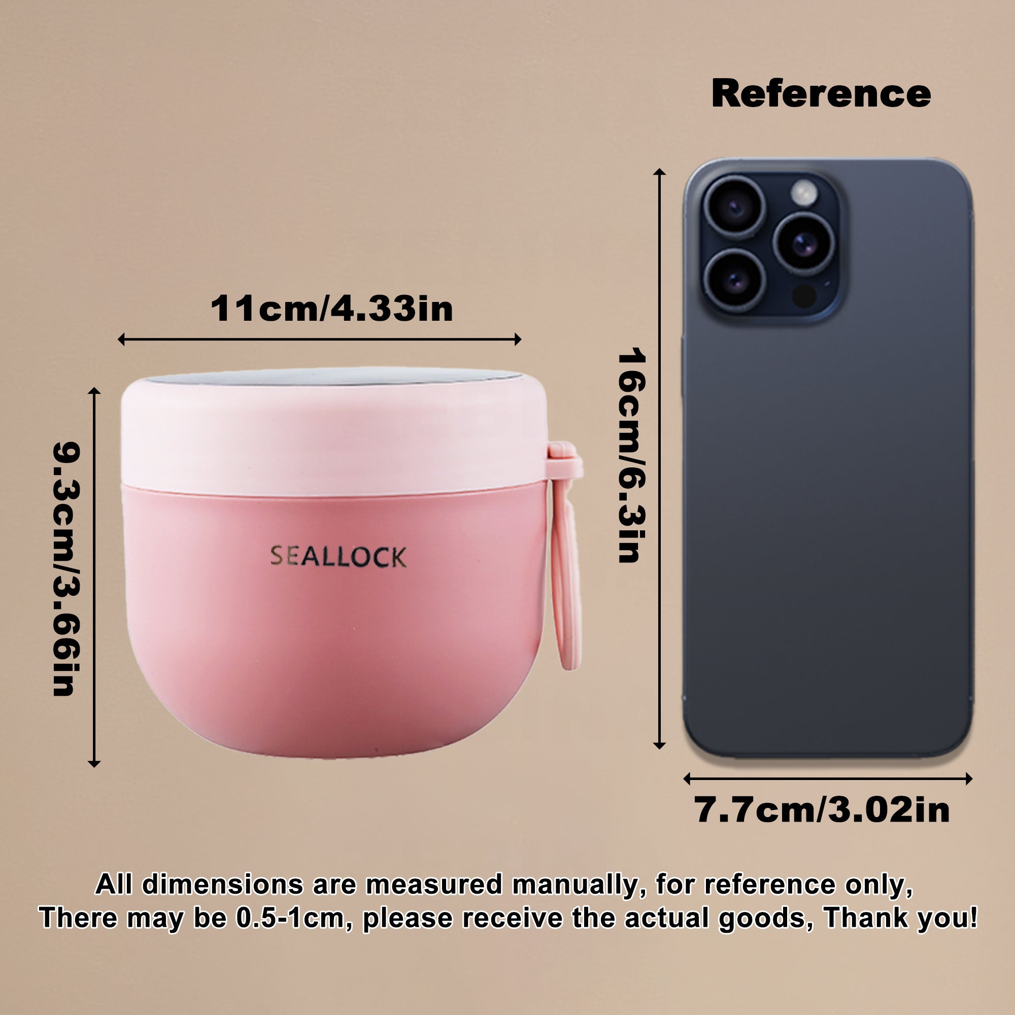 Katta zanglamaydigan po'latdan yasalgan nonushta kubogi 600ml izolyatsiyalangan sho'rva chashkasi va bukadigan qoshiq bilan