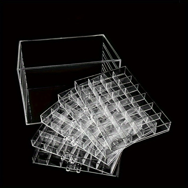 Пластиковая шкатулка для украшений для одного изделия, против окисления, пылезащитный органайзер для хранения