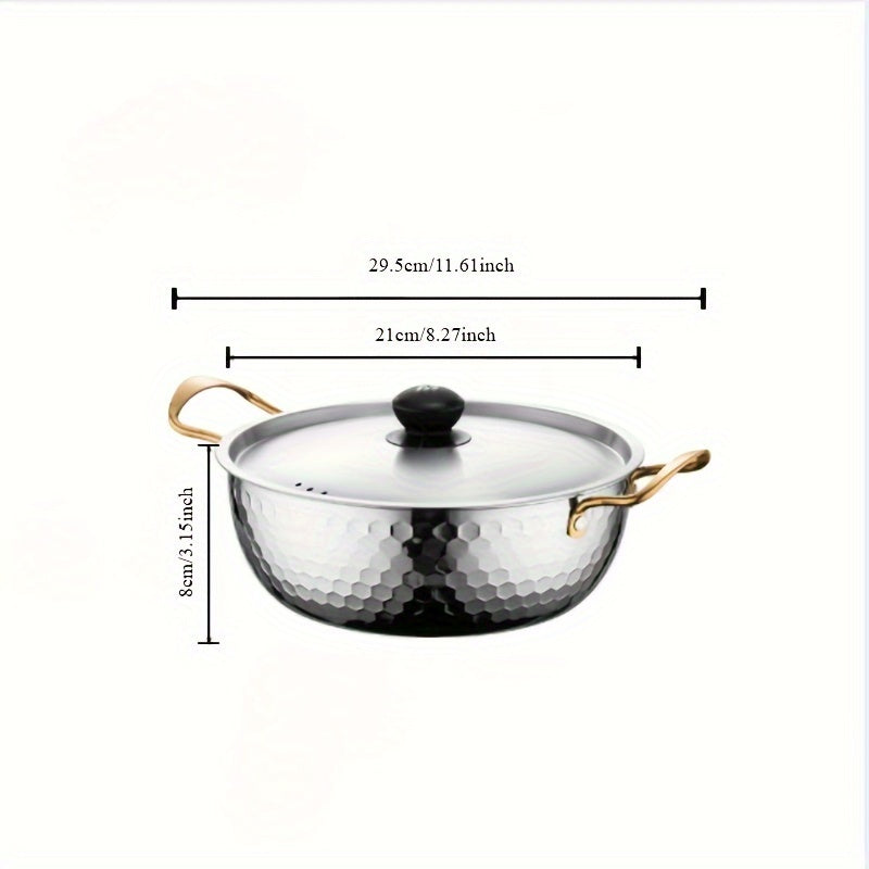 Cazuela de acero inoxidable para fideos, utensilio de cocina antiadherente resistente a la corrosión, de larga duración

Source:
Stainless Steel Noodle Pan Cookware Non-Stick Resistant to Corrosion Long-Lasting