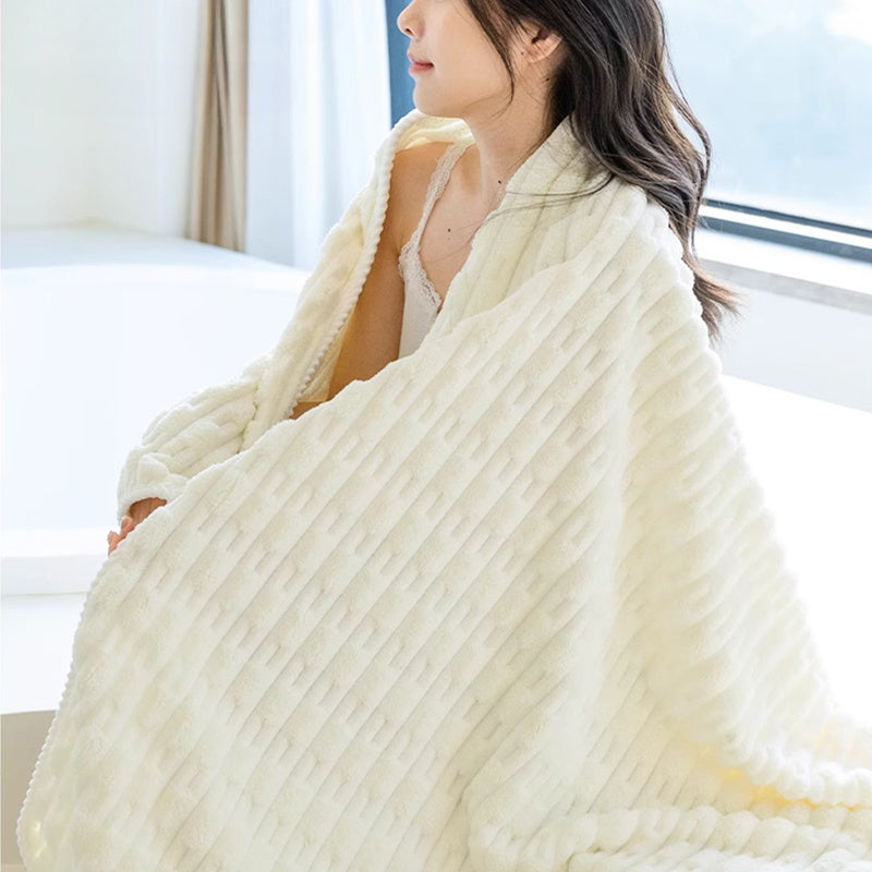 Ultra-Soft Quick-Dry Bath Towel Absorbent Skin-Friendly Adult Size Polyester Polyamide