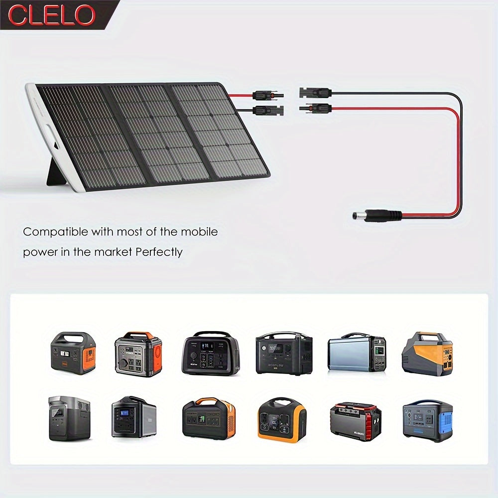 Conectores de panel solar para cables de extensión solar 5521 14AWG 3.5X1.35Mm