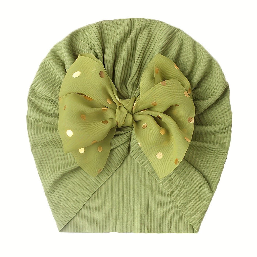 Baby Girl Baby Headband with Bow, Lightweight, All-Season, Fitted, Infant