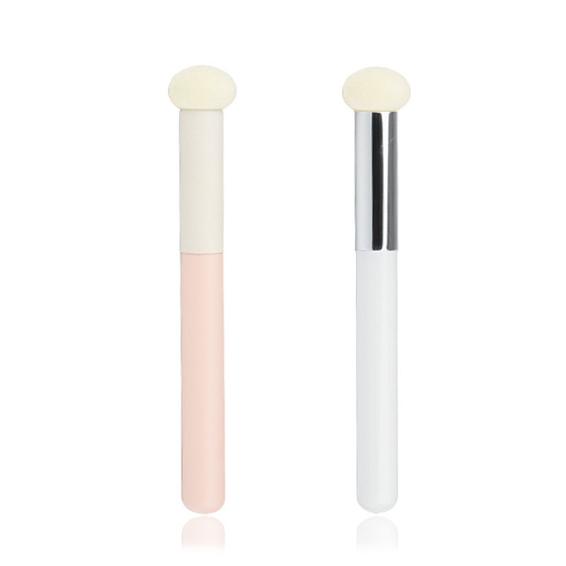 Pink Concealer Brush Round Head Sponge Makeup Brush for Face FAQs